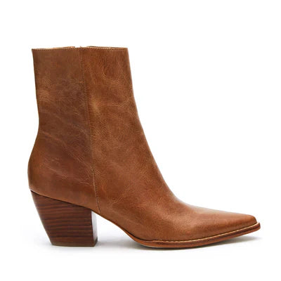 CATY ANKLE BOOT - CARAMEL