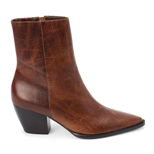 CATY ANKLE BOOT - VINTAGE BROWN