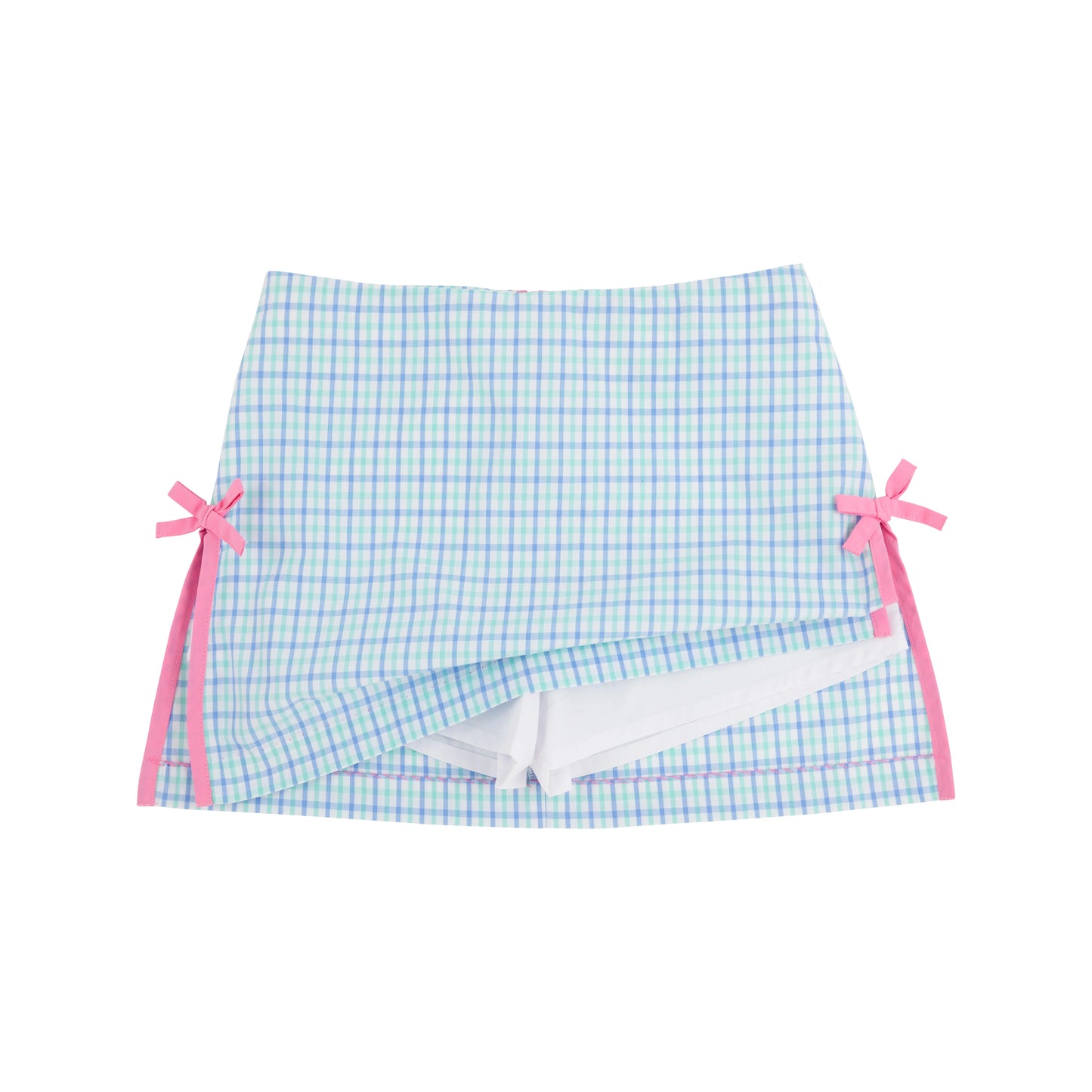 CLAYS CLUB SKORT WOVEN YARN - SUNRISE BLVD BLUE/TURKS TEAL/HAMPTONS HOT PINK