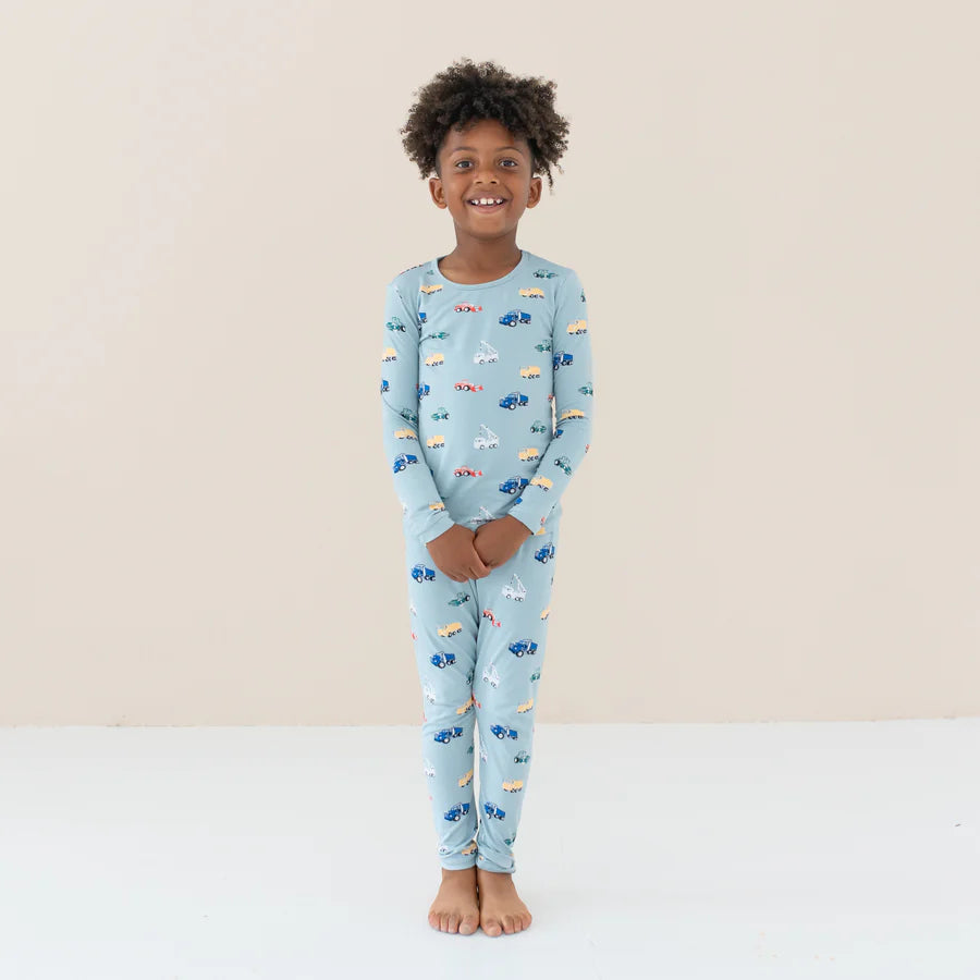 LONG SLEEVE PAJAMAS IN  CONSTRUCTION