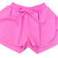BUTTERFLY SHORTS - COTTON CANDY PINK