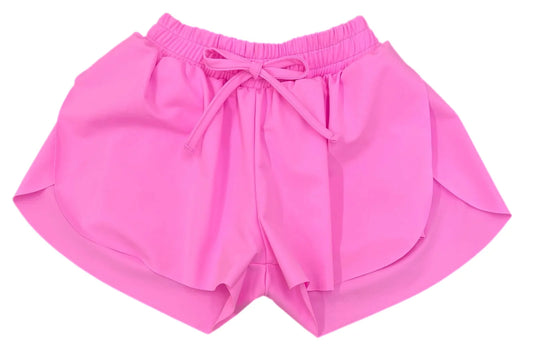 BUTTERFLY SHORTS - COTTON CANDY PINK