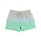 COUNTRY CLUB COLORBLOCK TRUNK - SANDY SPRINGS/BUCKHEAD BLUE/GRACE BAY GREEN