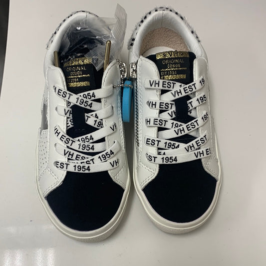 KIDS GADOL JR - CHEETAH BACK TAB/WHITE LOW TOP