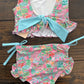 CHARLESTON PRINT 2 PC SWIMSUIT