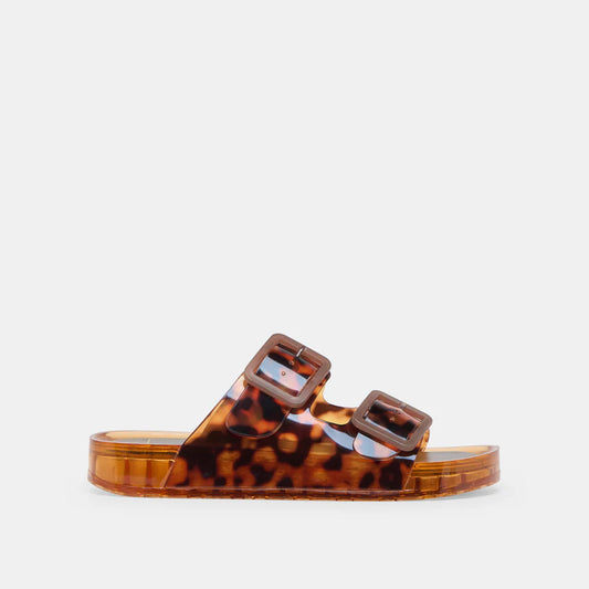 JULIOS SANDALS TORTOISE VINYL