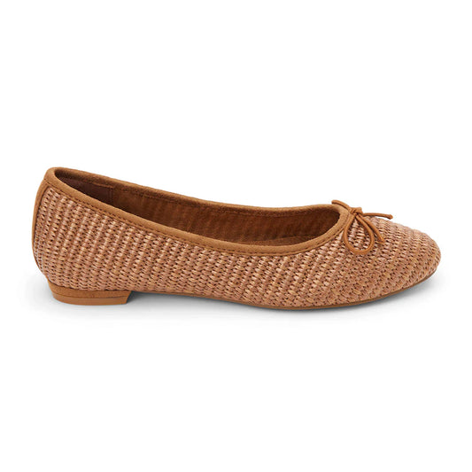 DONNA BALLET FLAT - BROWN