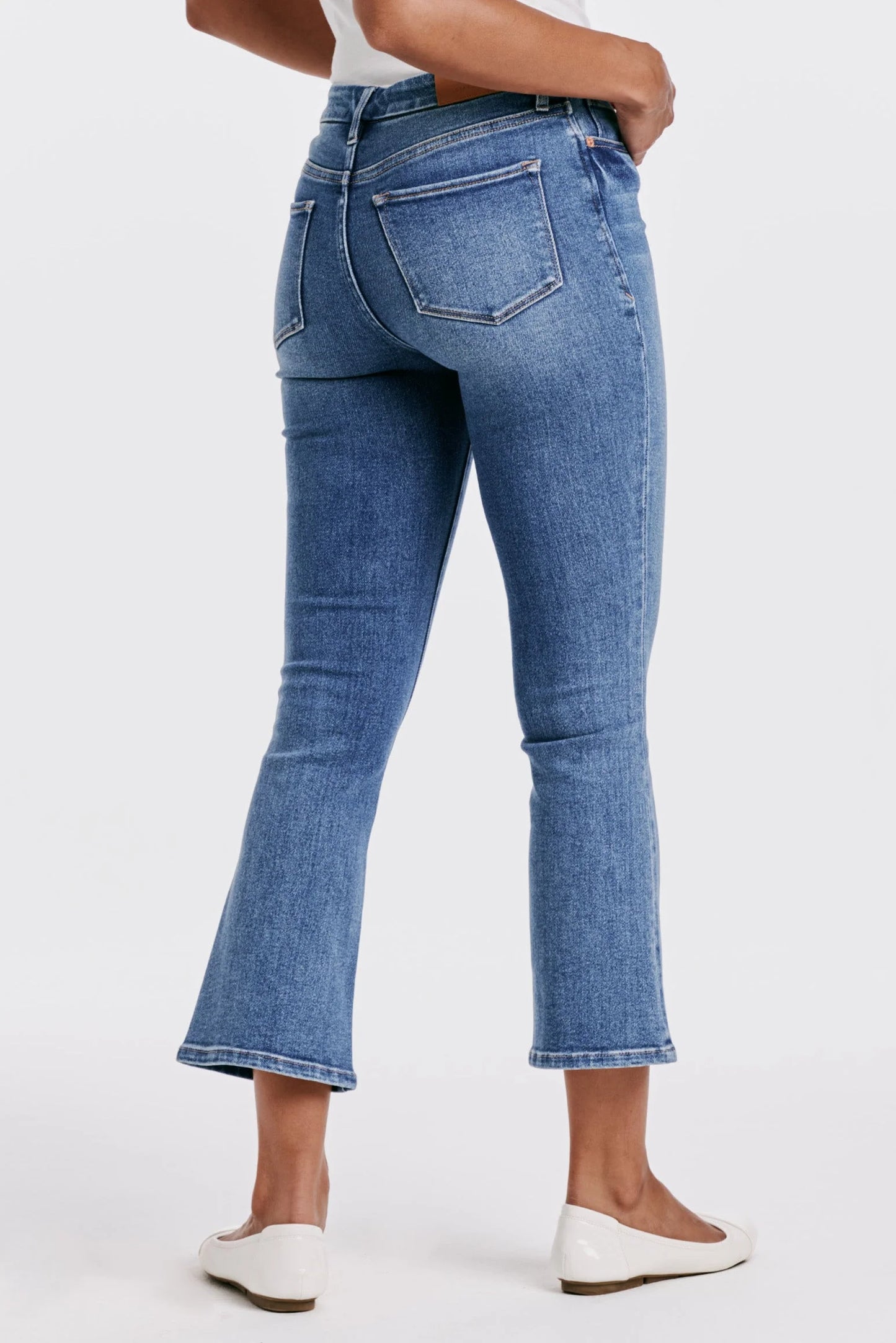 JEANNE SUPER HIGH RISE CROPPED JEAN - WEXFORD