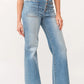FIONA HIGH RISE WIDE LEG JEANS - ARDMORE