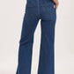 FIONA HIGH RISE WIDE LEG JEANS - SEASCAPE