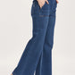 FIONA HIGH RISE WIDE LEG JEANS - SEASCAPE