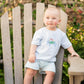 CRAB 2 PIECE SHORT SET - MINT STRIPE