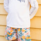 TYBEE RASHGUARD - WHITE