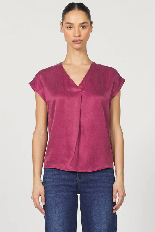 KRISTEN TOP - DAHILA MAUVE