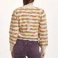 JASMINE LONG SLEEVE SWEATER - SEASIDE STRIPE