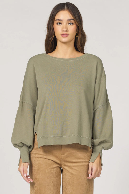 TRENTON TOP - VETIVER