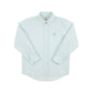 DEAN'S LIST DRESS SHIRT - SEA ISLAND SEAFOAM BEALE ST BLUE