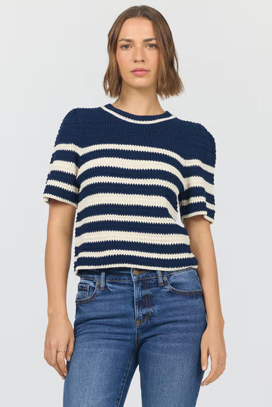SIMONE SWEATER - BLACK IRIS
