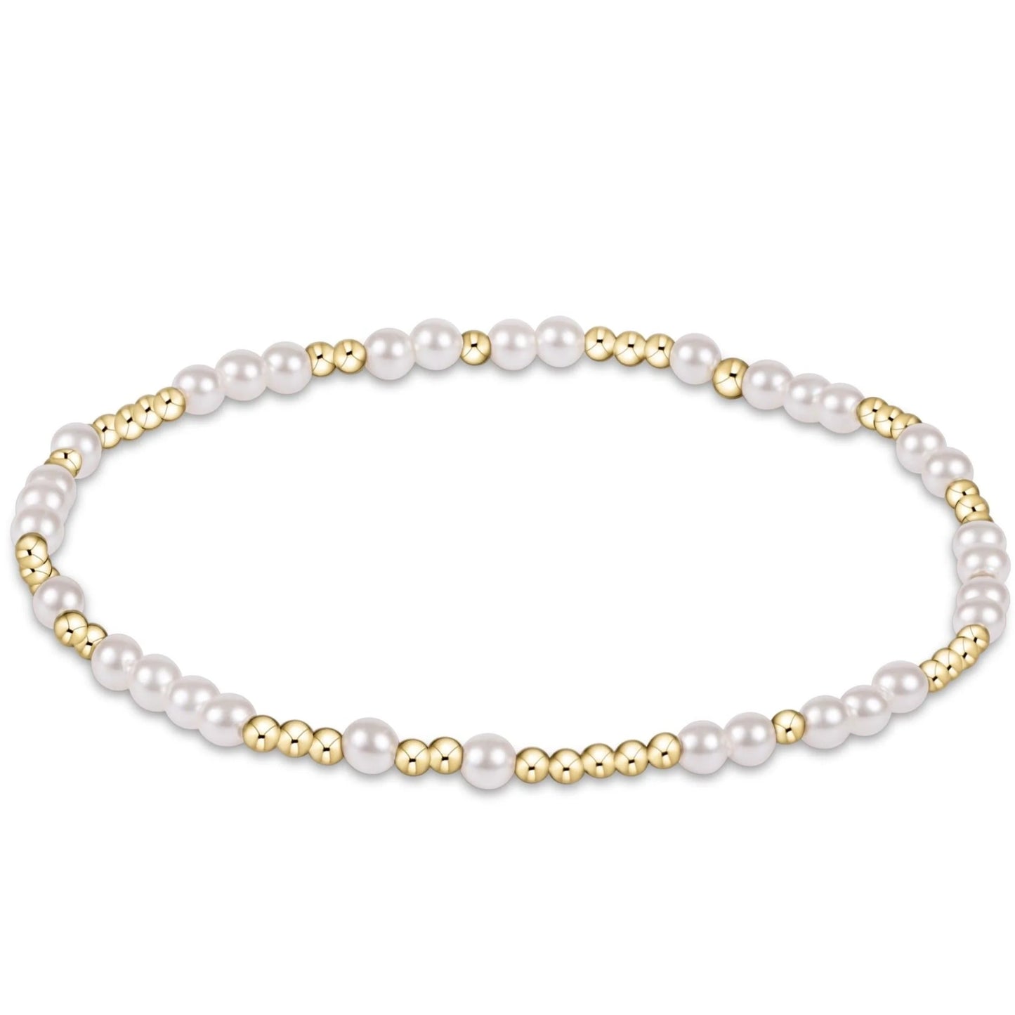 EGIRL HOPE UNWRITTEN PEARL 3MM BRACELET