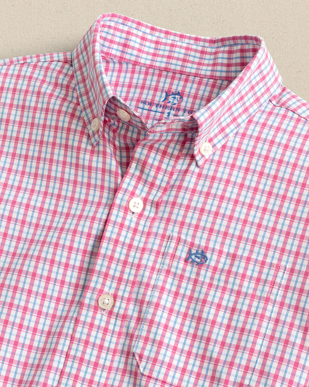 YOUTH BROAD CREEK SPORTSHIRT - VERY BERRY