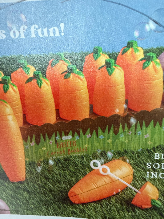 EASTER CARROT BUBBLES