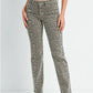 HIGH RISE STRAIGHT LEG - LEOPARD