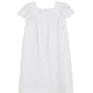 EMMA EYELET DRESS - WHITE