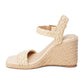 GETTY WEDGE SANDAL - NATURAL/TAN