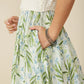 GIRLS MIX MEDIA TANK DRESS - IVORY