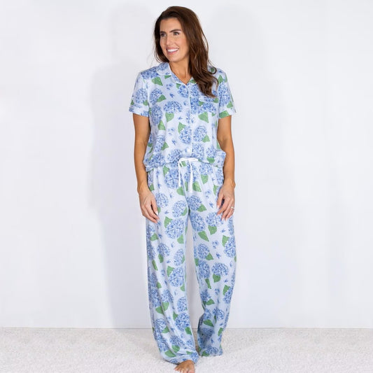 HYDRANGEA SLEEP PANTS