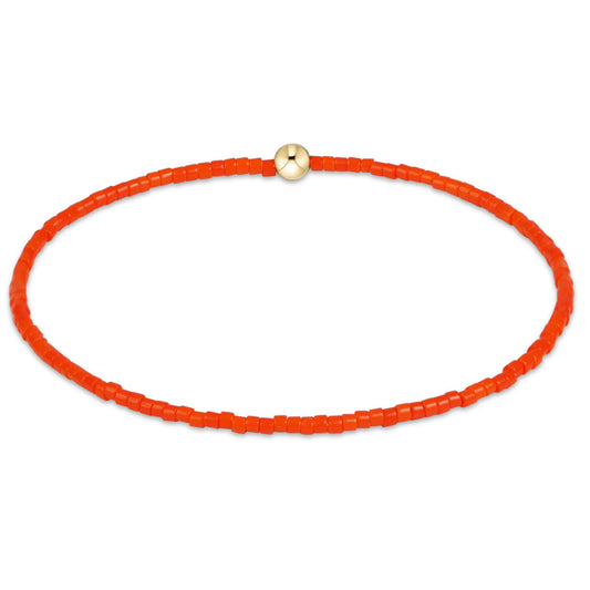 GAMEDAY HOPE CLASSIC  BRACELET - BRIGHT ORANGE