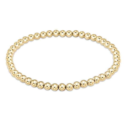 EXTENDS CLASSIC GOLD 4MM BRACELET
