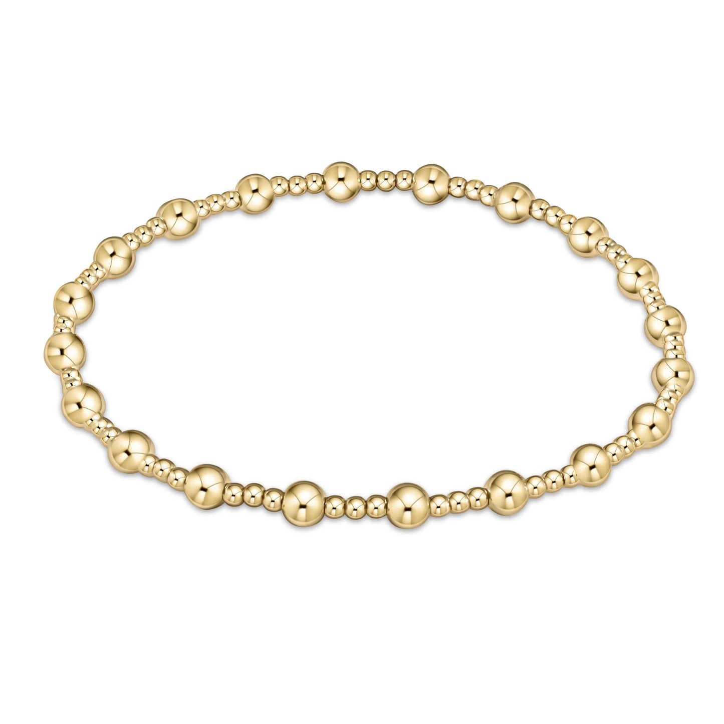 EXTENDS SINCERITY GOLD 4MM BRACELET