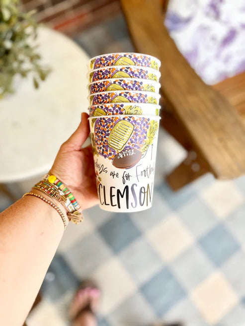 CLEMSON REUSEABLE CUPS
