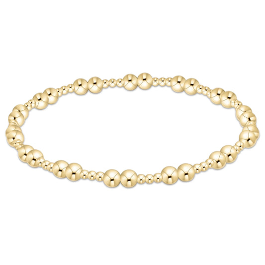 EXTENDS TOGETHER GOLD 4MM BRACELET