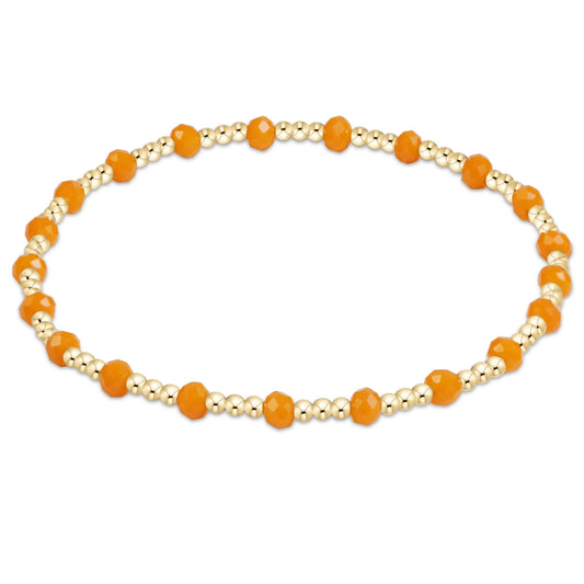 GAMEDAY FLIRTY SINCERITY BRACELET - BRIGHT ORANGE