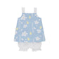 JILLIAN JUMPER SET - WATER STREET WISTERIA/WORTH AVE WHITE