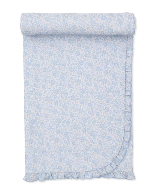 COUNTRY GARDENS BLUE BLANKET