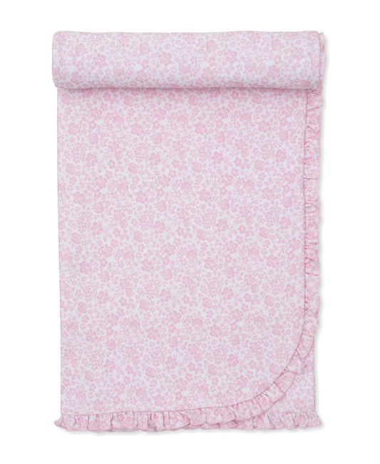 COUNTRY GARDESN PINK BLANKET