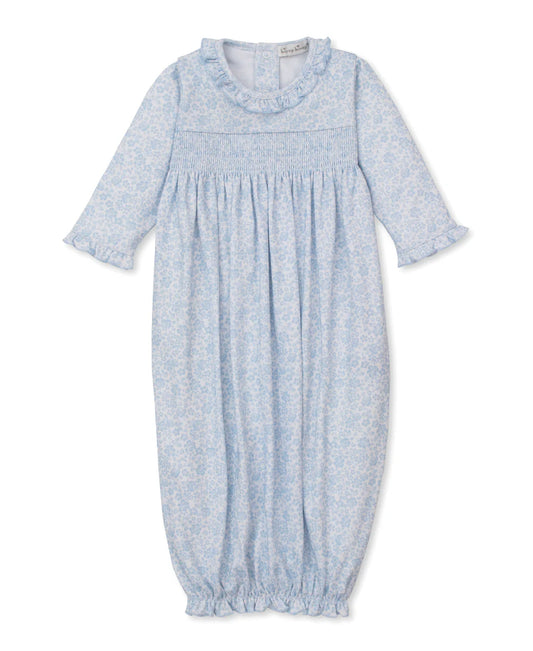 COUNTRY GARDENS SMOCKED SACK - BLUE