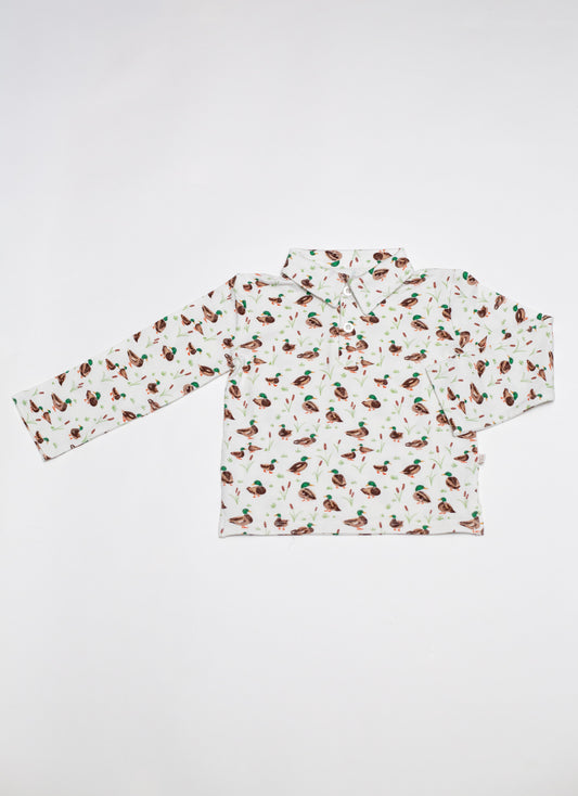POLO SWEATSHIRT - MALLARD DRAKE