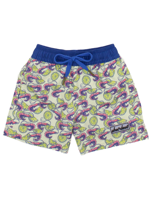 LD BOYS SHORDEES SWIM TRUNK - SHRIMP BOIL