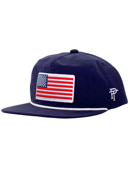 BOYS CLASSIC ROPE HAT AMERICAN FLAG