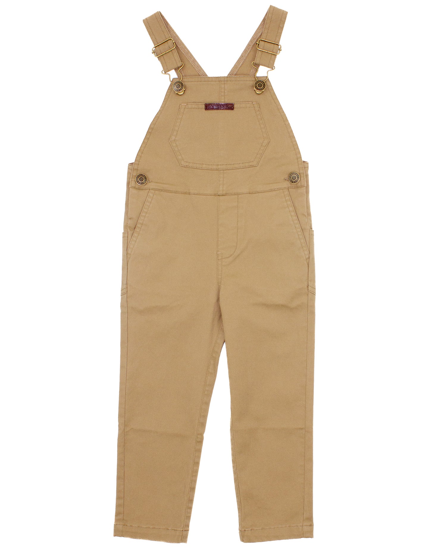 BOYS HARVEST OVERALLS - CAMEL