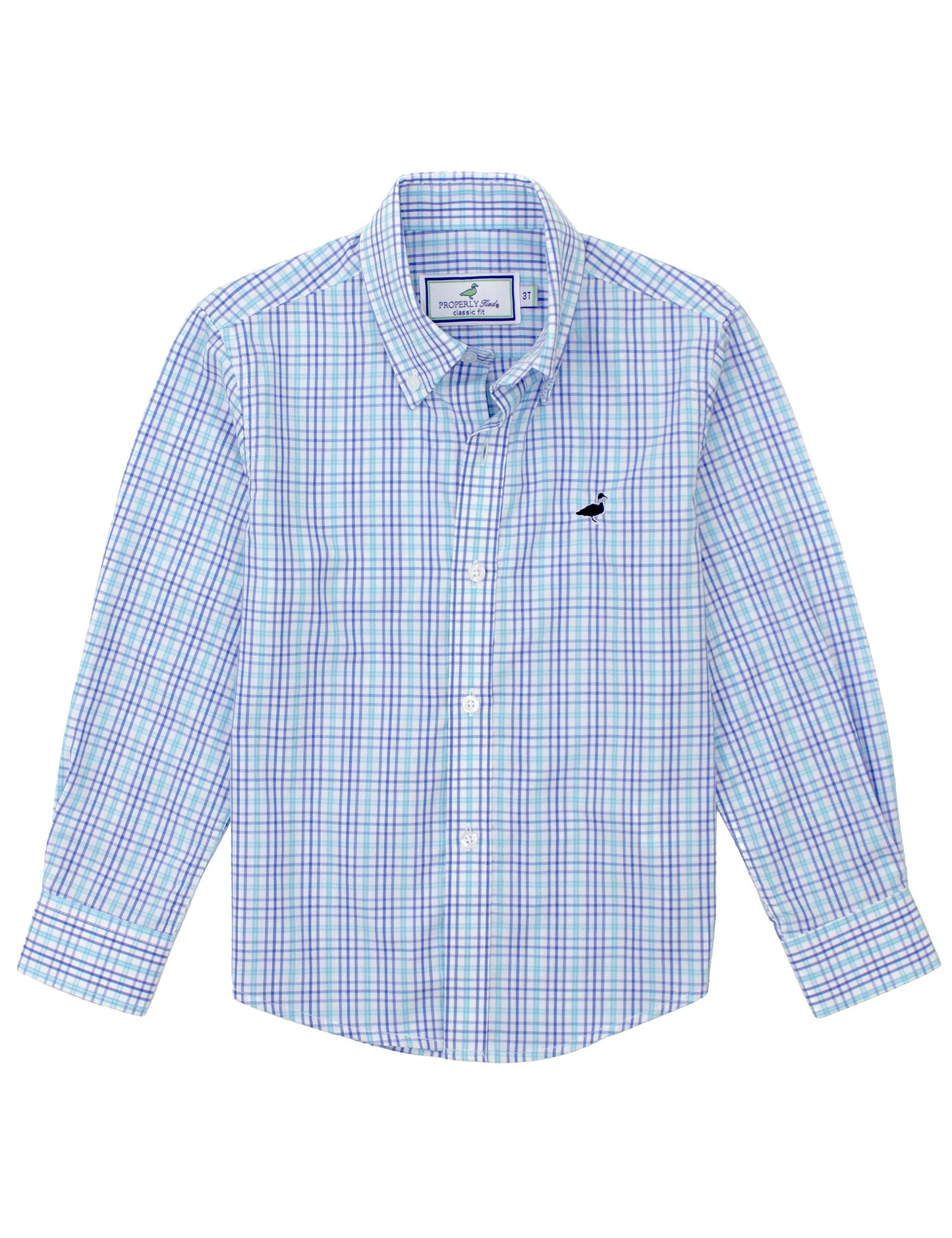 BOYS SEASONAL SPORTSHIRT - DEANE CHECK