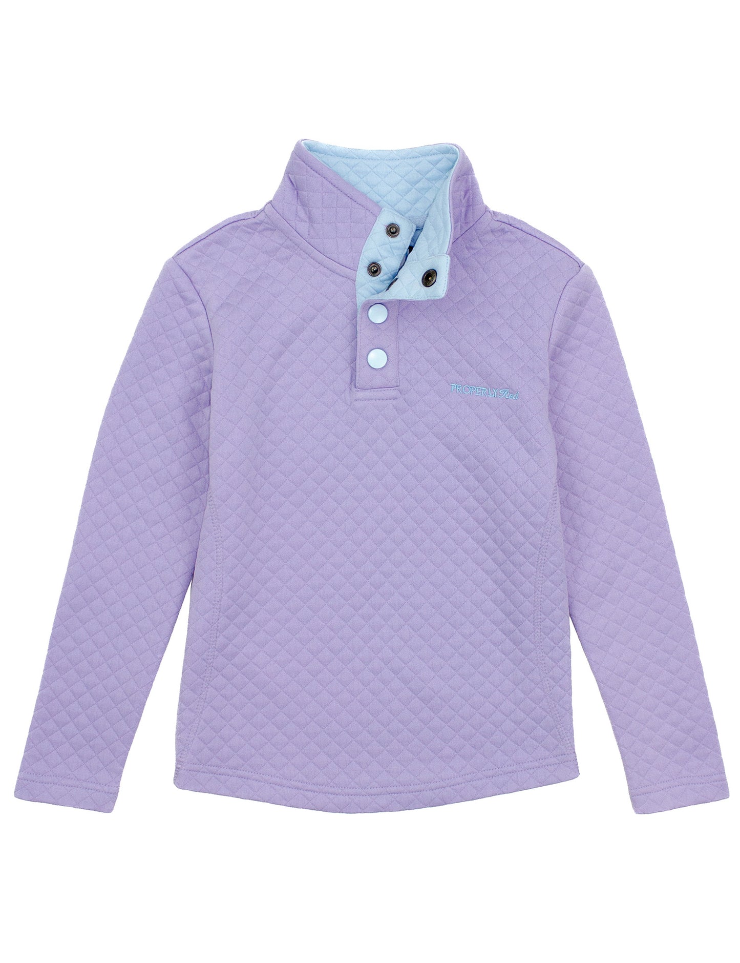 GIRLS SOCIAL PULLOVER - PURPLE