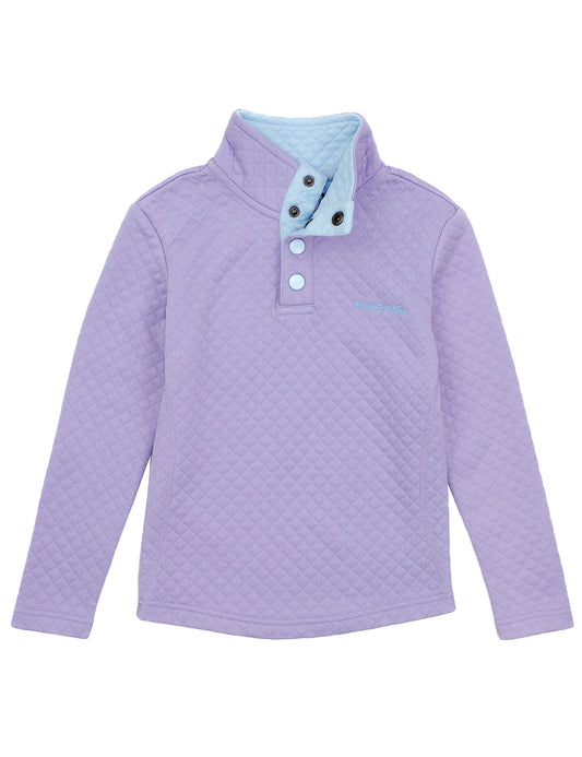 GIRLS SOCIAL PULLOVER - PURPLE