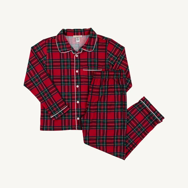 LOCK'S LITTLE SET - SOCIETY PREP PLAID /NANTUCKET NAVY