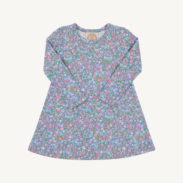 LS POLLY PLAY DRESS - MOUNTAIN BROOK MINI FLORAL