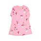 LS POLLY PLAY DRESS - DEAR SANTA HAMPTONS HOT PINK